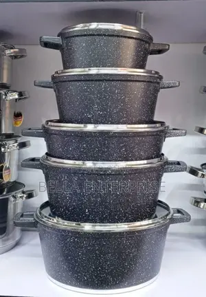 10pc Granite Cookware Non Stick Set at 12,455