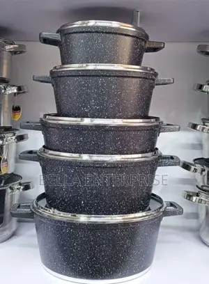 10pc Granite Cookware Non Stick Set at 12,455