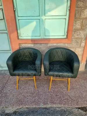 Green Stylish Chairs With Power Coating Finish