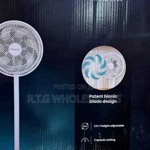 Hisense 16′′ Energy‐Saving Standing Fan With Remote Control