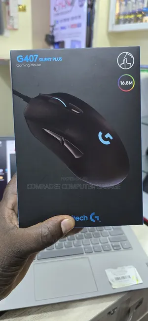 G407 Hero Silent Gaming Wired Mouse.