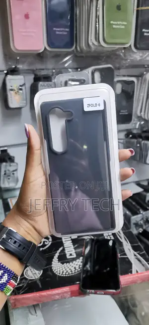 Hovisi Samsung Galaxy Z Fold 6 5g Liquid Silicone Slim Case-Black