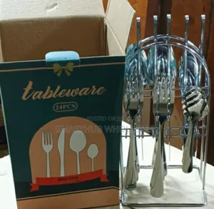 Heavy Duty 24pcs Stainless Steel Cutlery Set