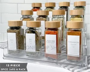 120ml Salt Pepper Spice Dispenser 5pc Set
