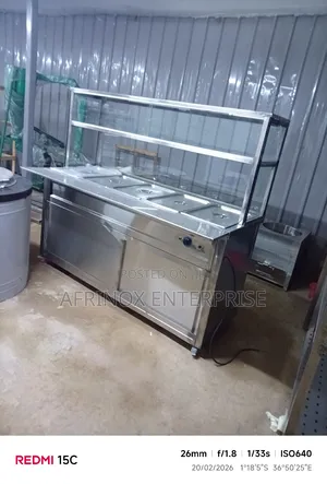Food Display Baine Marine With Shelves