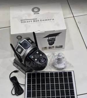 Dual Lens 4mp Cctv V380 App, Outdoor Security, Sim Slot, Night Vision