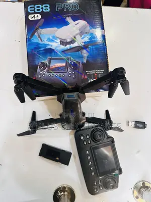 E88 Pro Drone (With Camera and Screen) – GPS Auto-Follow Feature