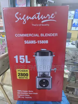 🔥2800 Watts Signature Commercial Blender With 15 Litres Jar