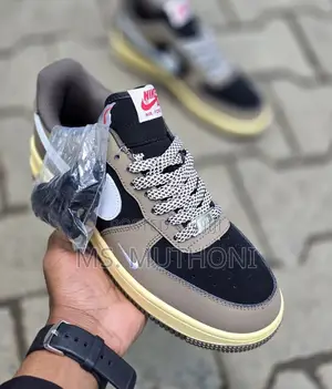 Nike Air Force 1 Low "Color of the Month - Yellow Jewel" Sneakers.