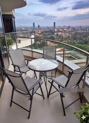 Outdoor Balcony Furniture Set – Table Chairs