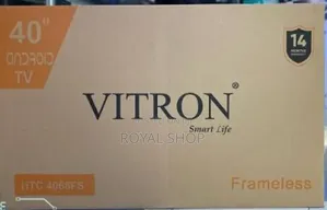 Vitron 40 Inch Smart Android Frameless Tv