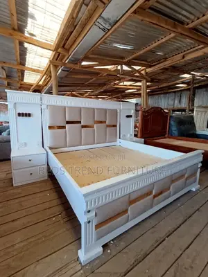 Maximized Cool 5 by 6 Extended Bed With Side Drawers