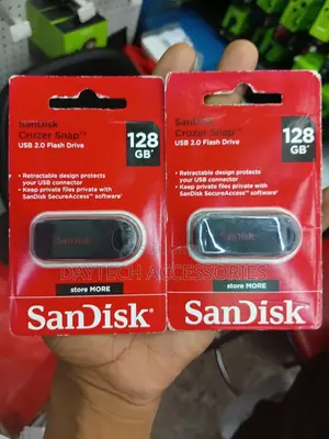 Sandisk Cruzer Snap 128gb Usb 2.0 Flash Drive.