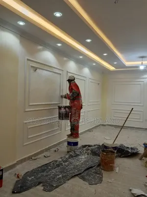 Gypsum Installation and Wall Painted