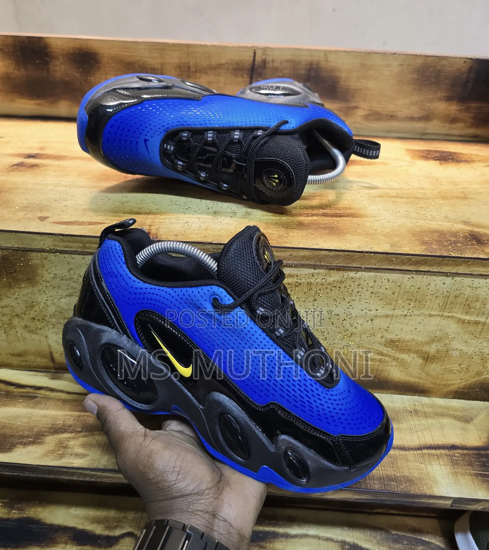 1 St Quality Glides Blue/ Black Size 40-45