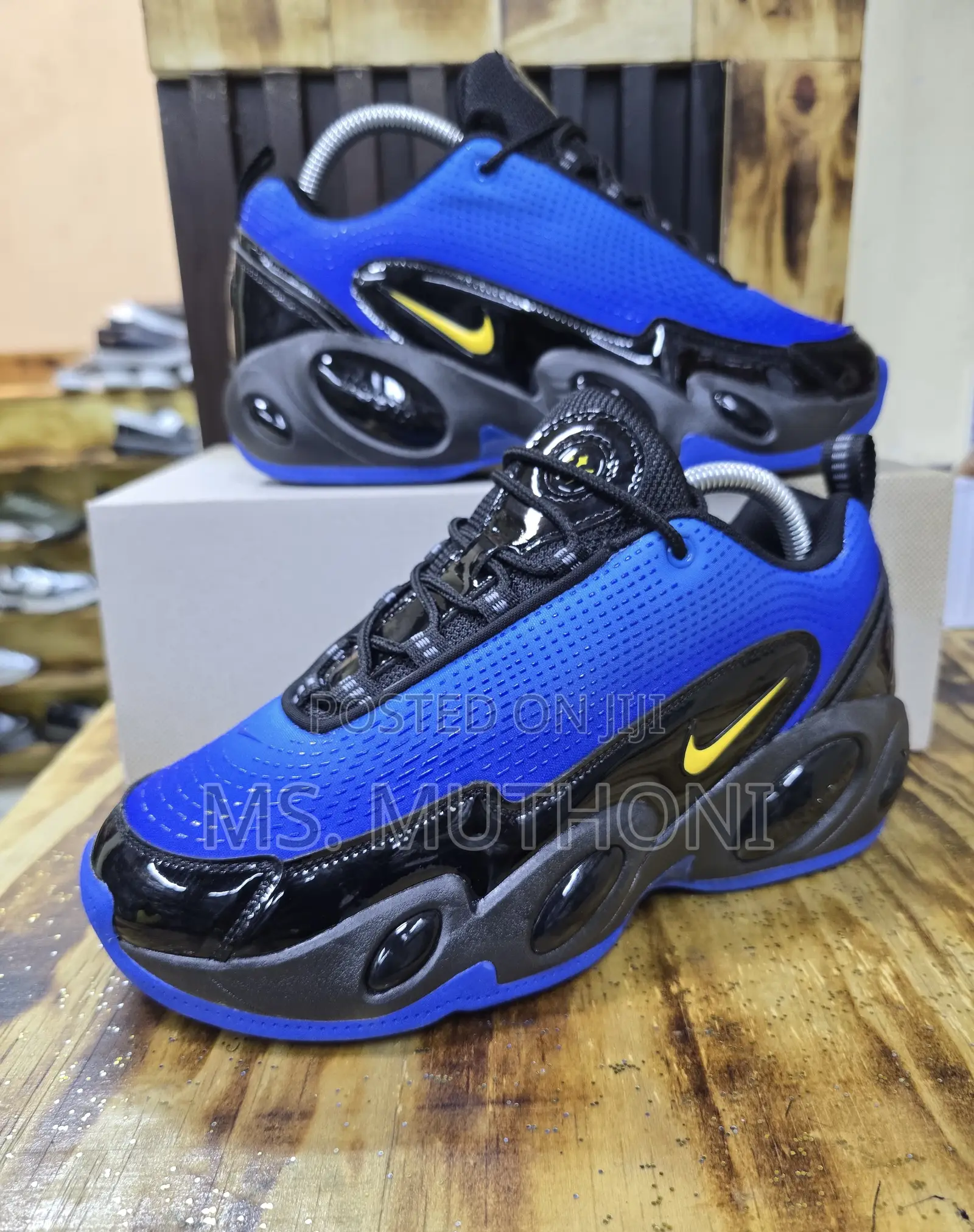 1 St Quality Glides Blue/ Black Size 40-45