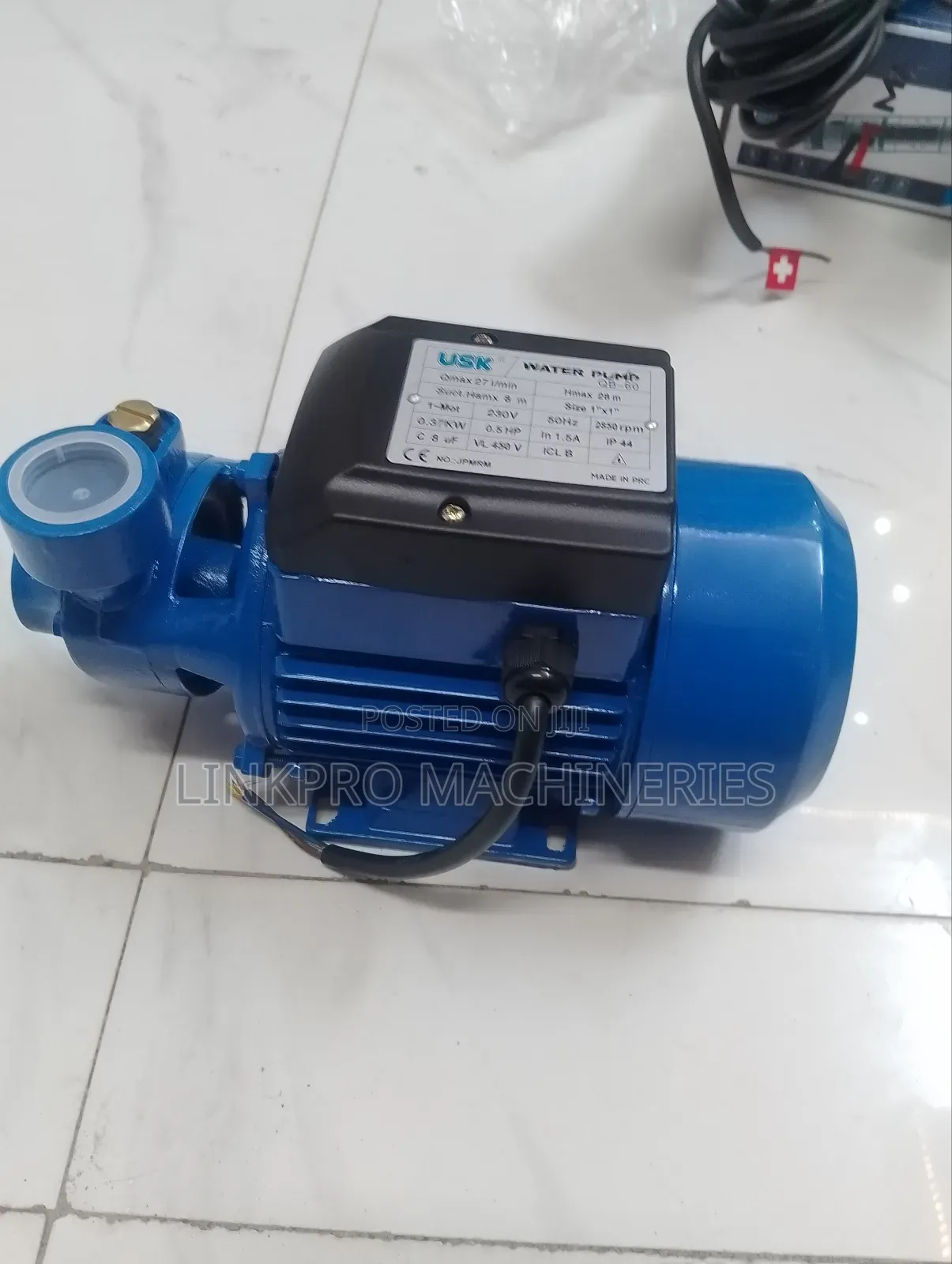 0.5hp Usk Booster Pump