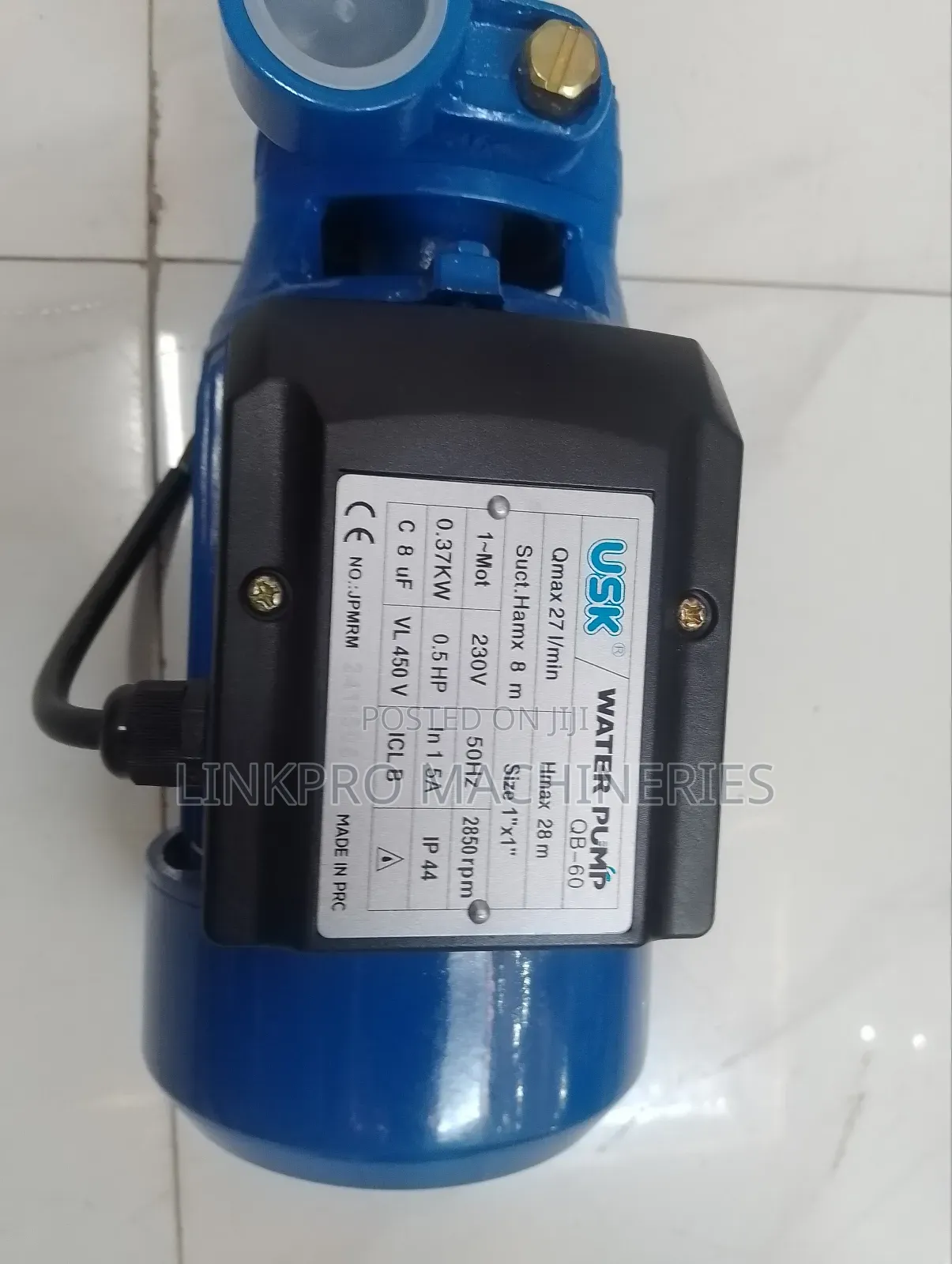 0.5hp Usk Booster Pump