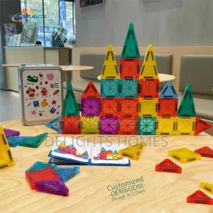 Colourful Magnetic Tiles