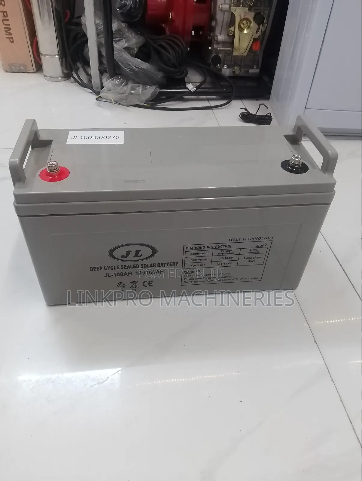 100ah Jl Gel Battery