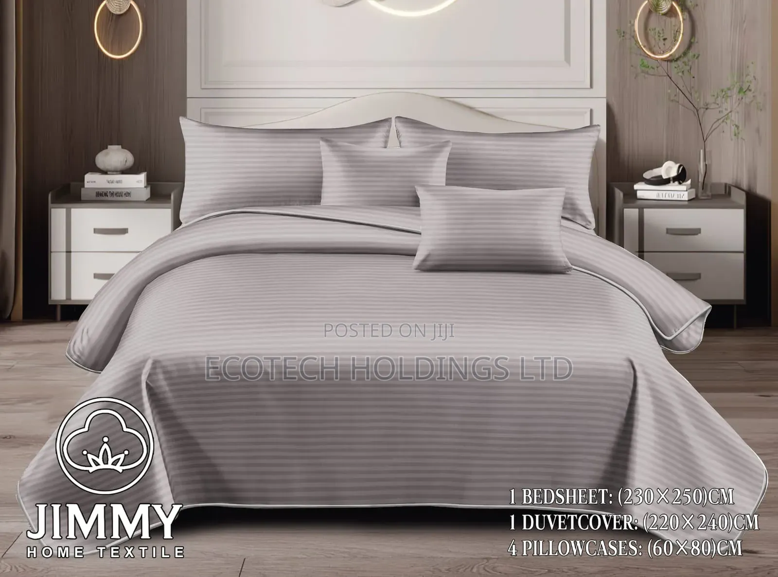 6 By 6 Py6 Jimmy Hard Cotton Plain Duvet Covers.