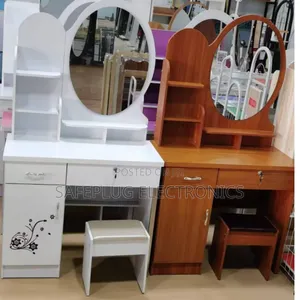 Dressing Table Brown Luxury Vanity Desk - Executive