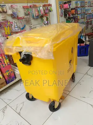 Large 660l Dustbin With Wheels