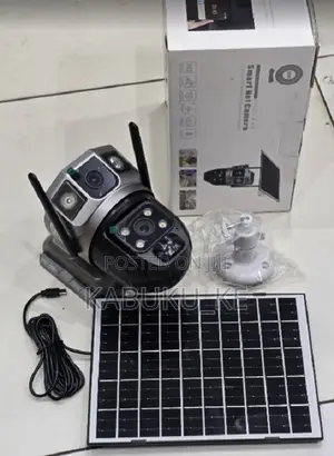 Dual Lens 4g Simcard Solar Outdoor Camera Ptz