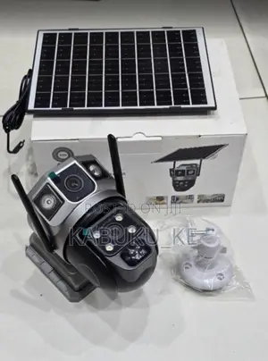 Best Selling V380 4g Solar Camera Dual Lens Outdoor Security Camera