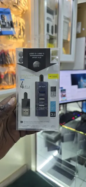 Usb 3.0 Port (For High-Speed Data Transfer) and Three Usb 2.0 Ports.