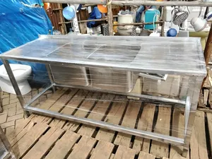 Double Bowl Commercial Sink