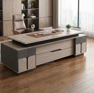Office Desks; Large Executive Corner Computer Desk 2400mm