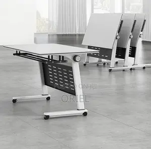 Executive Desks; Reinforced Double Leg Folding Utility Desk