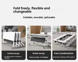 Executive Desks; Reinforced Double Leg Folding Utility Desk