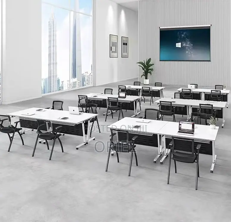 Executive Desks; Reinforced Double Leg Folding Utility Desk