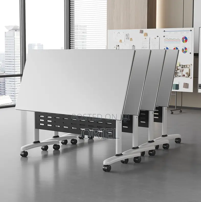 Executive Desks; Reinforced Double Leg Folding Utility Desk