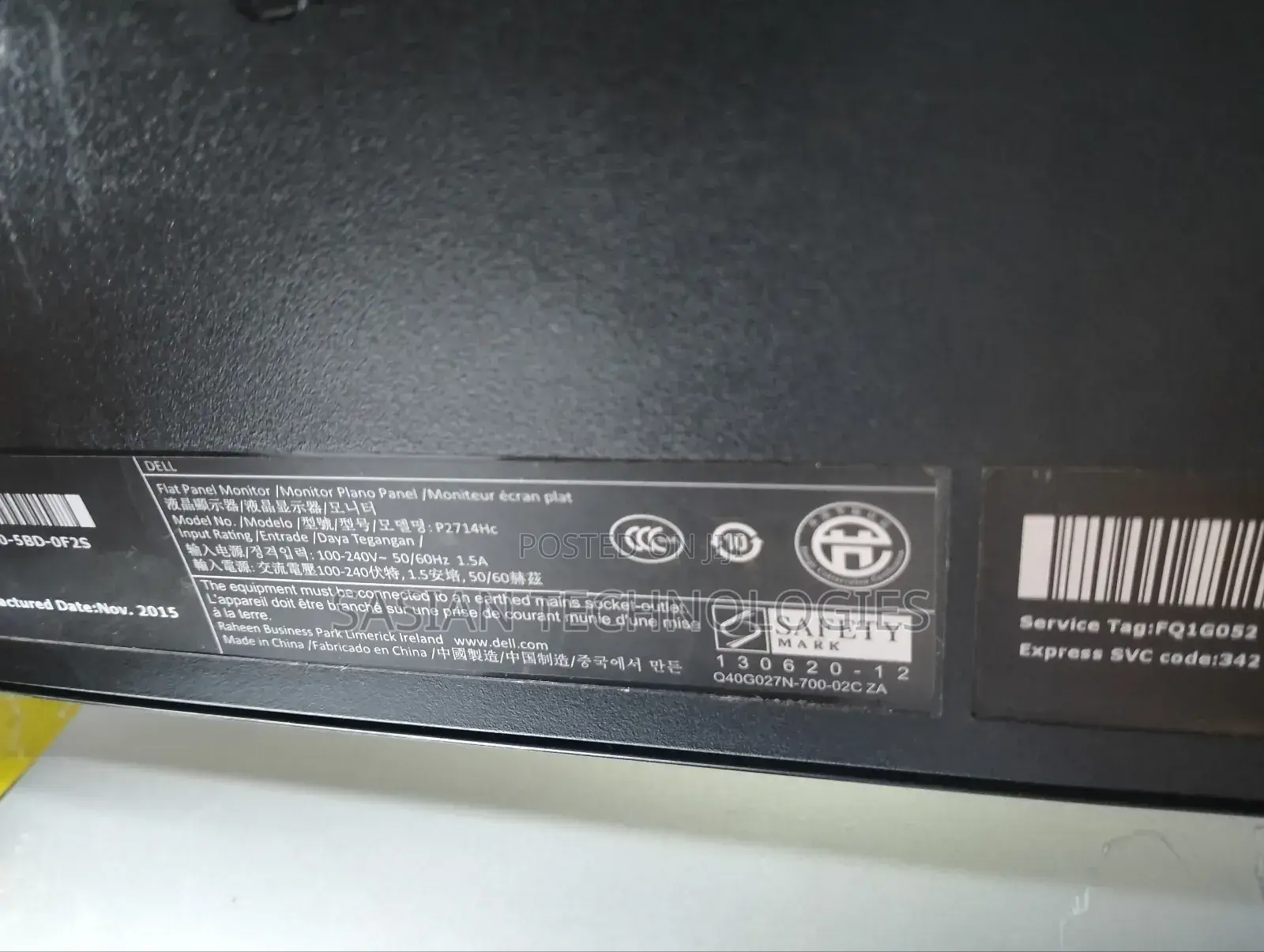 Dell P2714hc 27 Inches