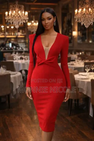 Official Classy Red Dress/Heavy Cotton