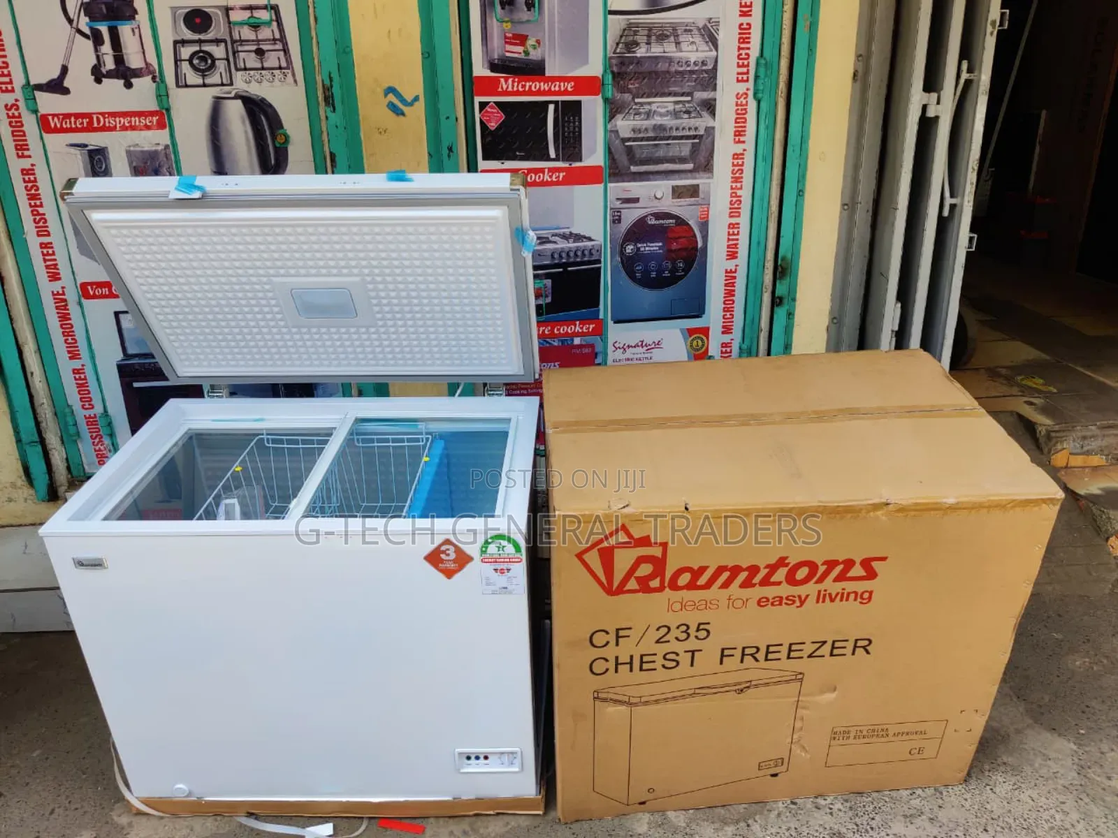 Ramtons 230l Energy Saver Chest Freezer-white