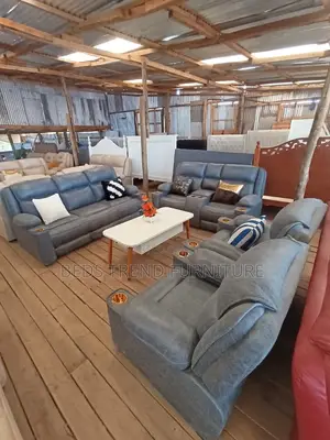 Functional Comfy 7 Seater Semi Recliner Sofa 3,2,1,1