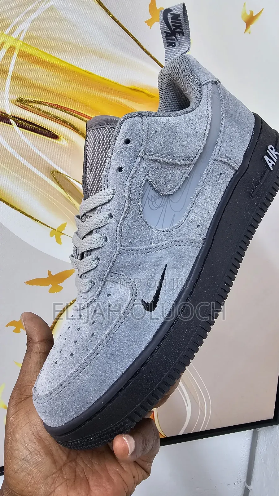 Nike Airforce 1 'cool Grey'
Quality 👌🏼👌🏼
Sizes 38-45