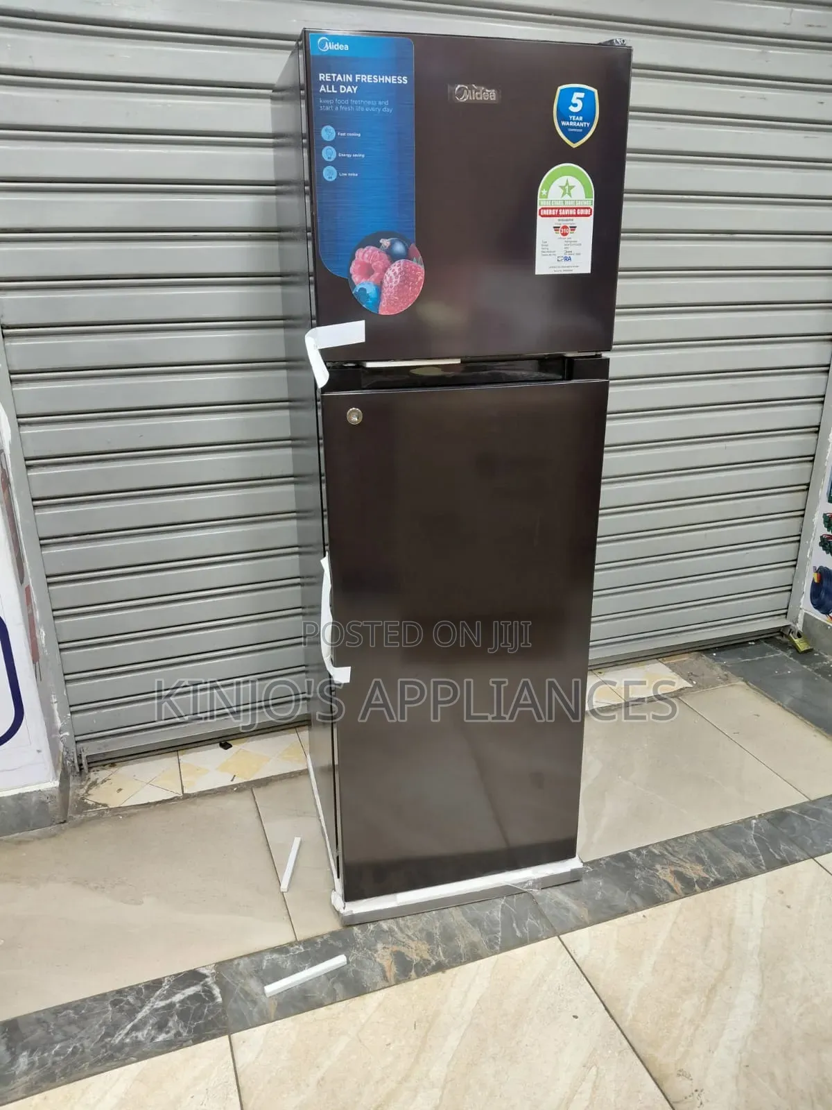 Midea 173litres Double Door Refrigerator Fridge