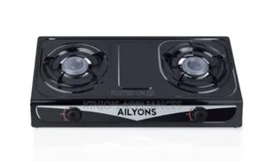 Ailyons 2burner Metallic Table Top Cooker