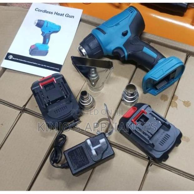48v Battery Powered Cordless Heat Gun With 3pcs Nozzles - main view
