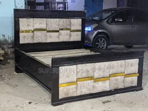Modern Gold 5 X 6 Accent Bed