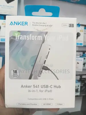 Anker 541 Usb-C Hub (6-in-1, for iPad 60w) – Gray