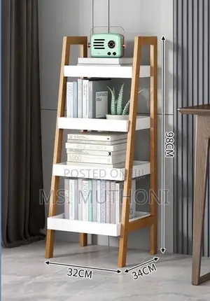 Wooden Storage Display Shelf