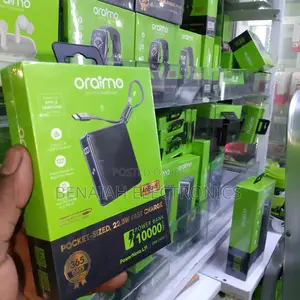 Oraimo Efficient Powerbank 10000 Mah 22.5 Watts Opb-7103c