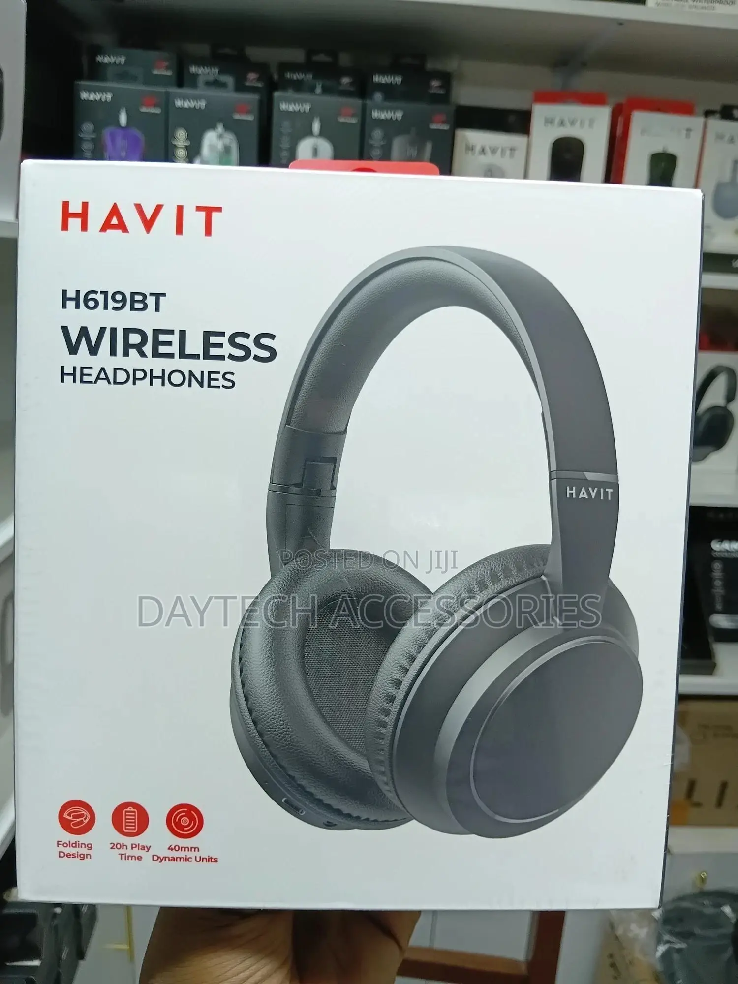 Havit H619bt Wireless Bluetooth Headphones.