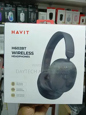 Havit H602bt Bluetooth Headphones - Black